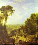 Joseph Mallord William Turner Crossing the Brook by USA oil painting artist